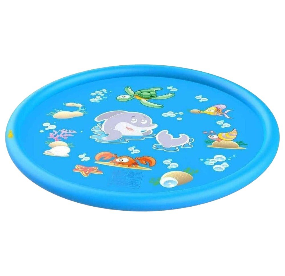 Inflatable Splash Mat, PVC Water Playpad for Kids and Pets - Babies Mall
