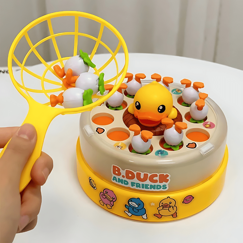 Interactive Duck Catching Game with Popping Action and Music - Babies Mall
