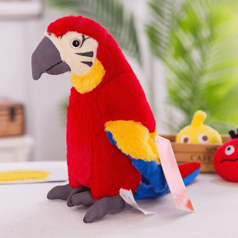 Interactive Parrot Toy Mimics Voices and Boosts Early Speech Skills - Babies Mall