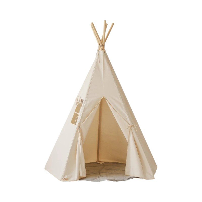Kids’ Cotton Teepee – Sturdy, Breathable & Collapsible Design - Babies Mall