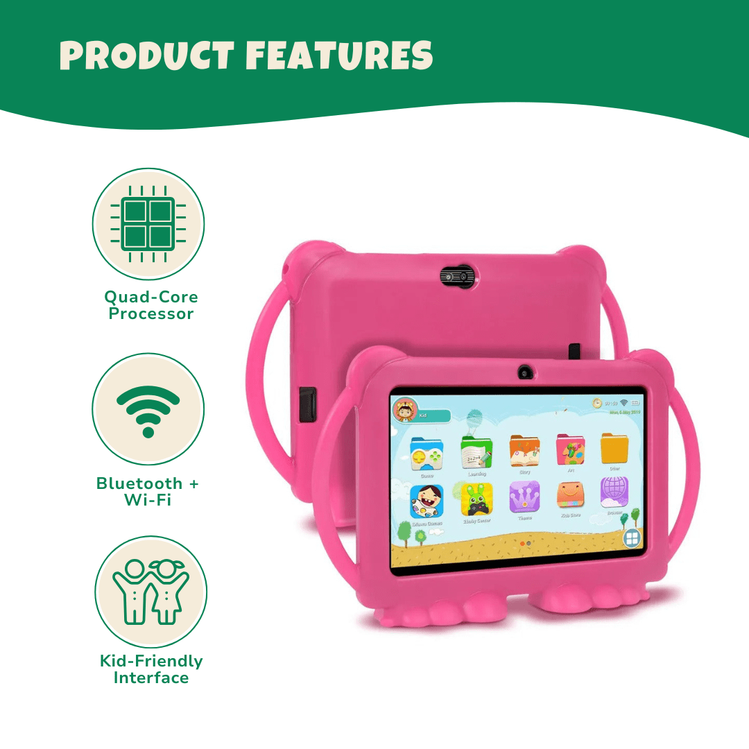 Kids' Learning Tablet with Parental Controls - 7 - Inch Android Device for Toddlers - Babies Mall