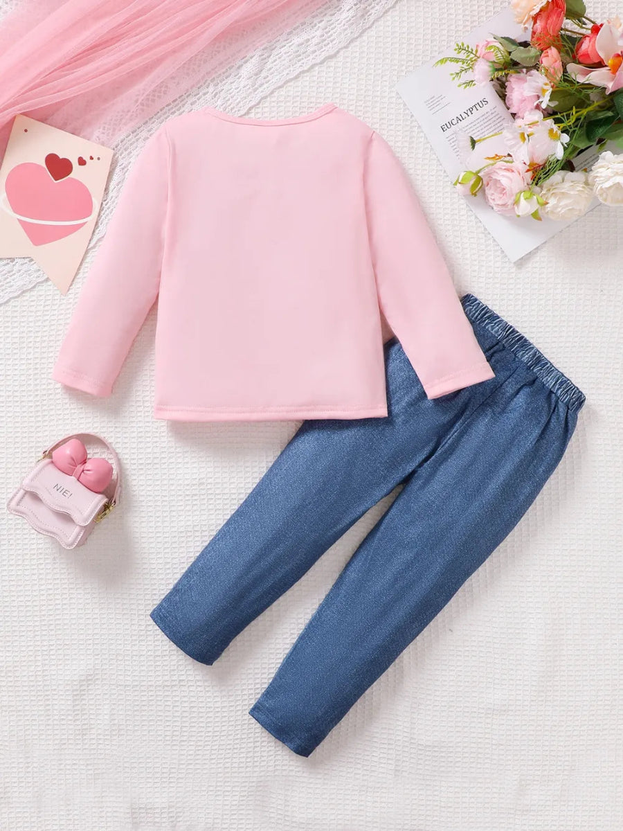 Kids Two - Piece Fringe Outfit for Everyday and Events - Babies Mall