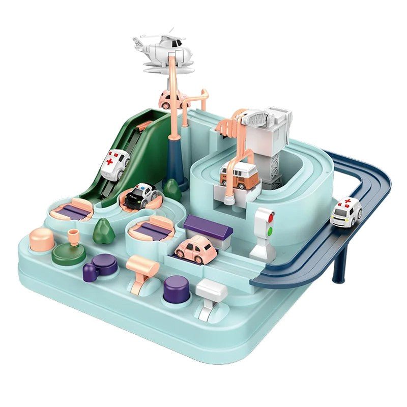 Large Race Track Car Adventure Toy Educational Playset - Babies Mall