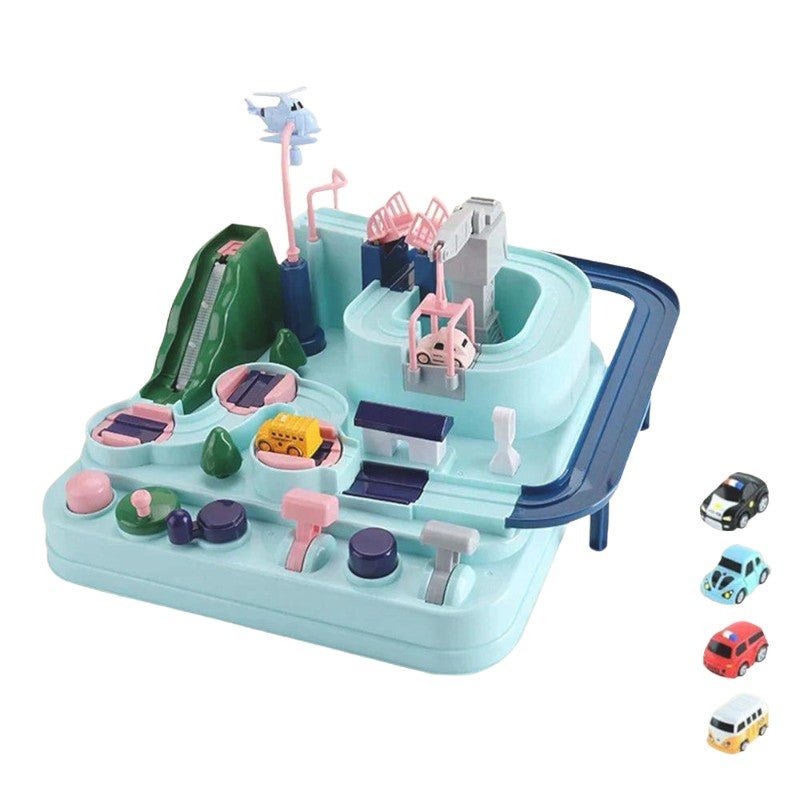 Large Race Track Car Adventure Toy Educational Playset - Babies Mall