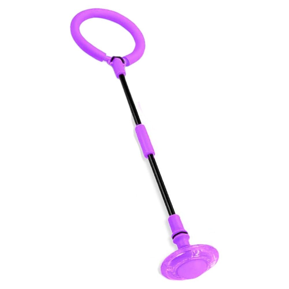 LED Ankle Skip Ball – Foldable Fitness Toy for Kids & Adults - Babies Mall