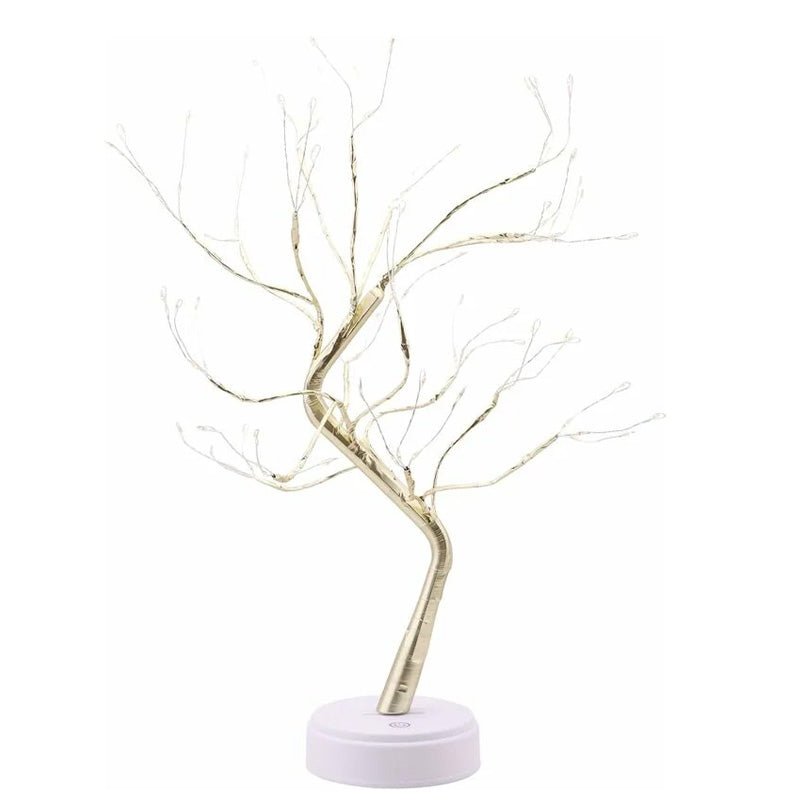 LED Birch Tree – Flexible Branches, Warm Light & Plug - In Design - Babies Mall