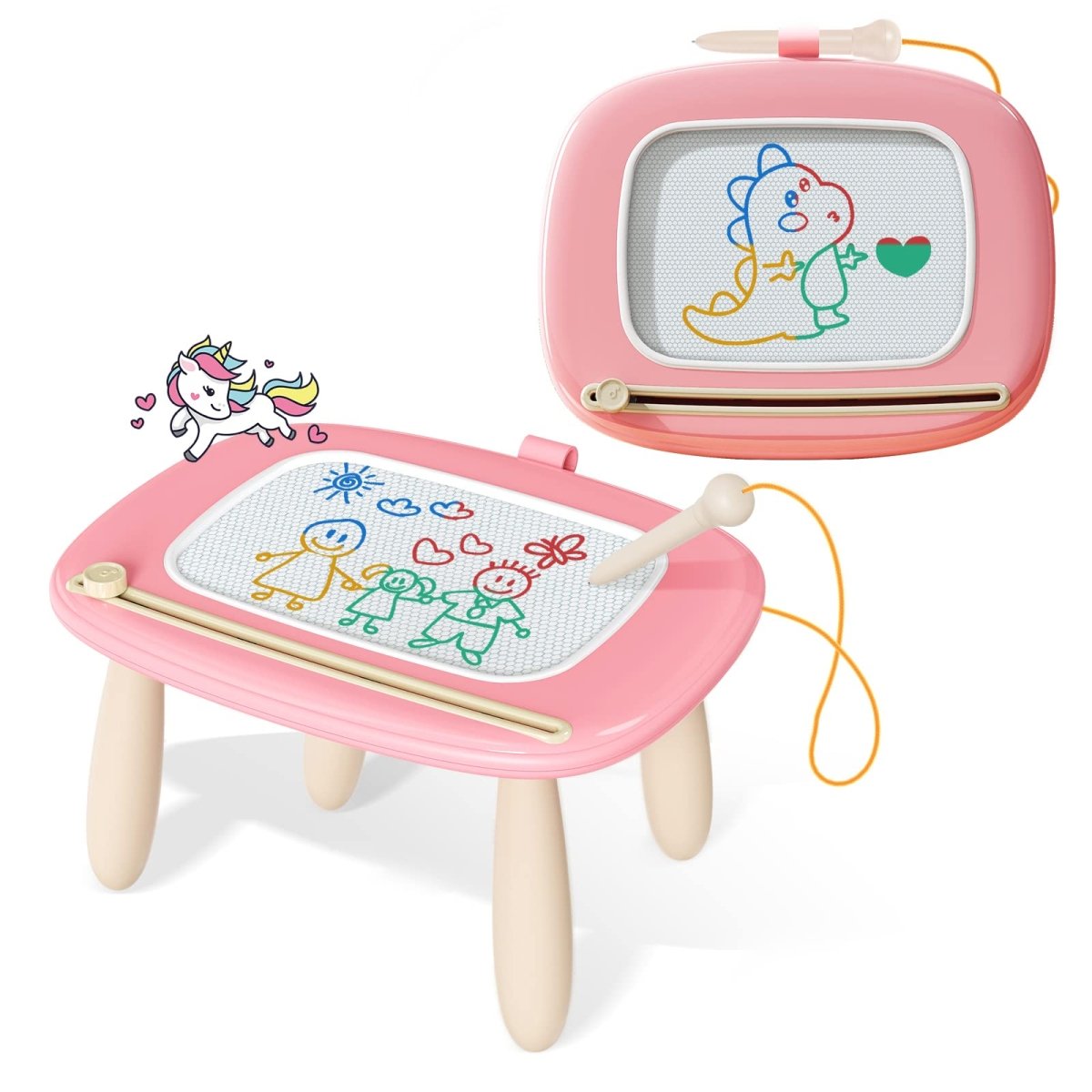 Magnetic Drawing Pad with Detachable Legs for Toddlers Age 1 - 3 - Babies Mall