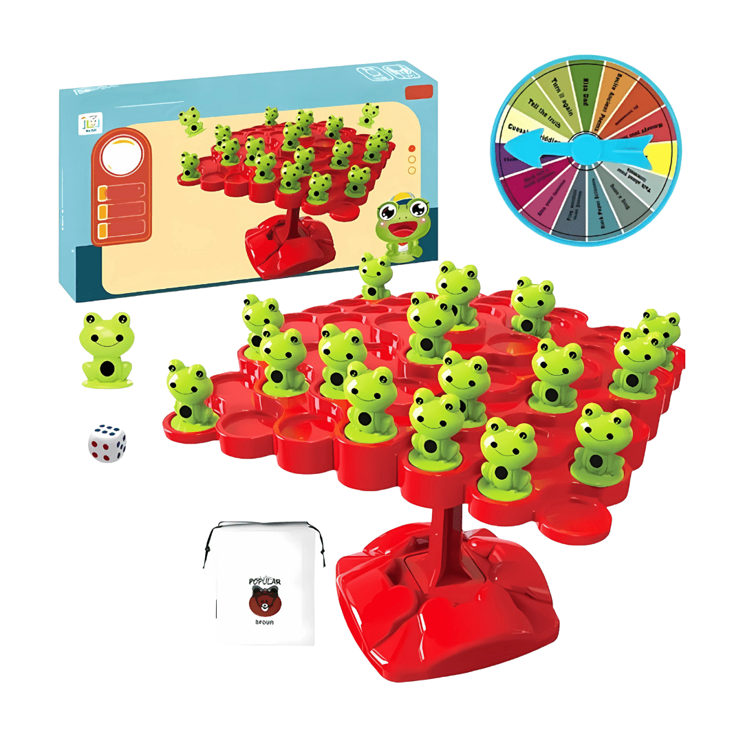 Magnetic Frog Balance Math Game with Counting Weights and Scale - Babies Mall