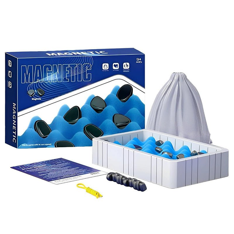 Magnetic Set With Rope Box And Puzzle Challenge Game for Kids - Babies Mall