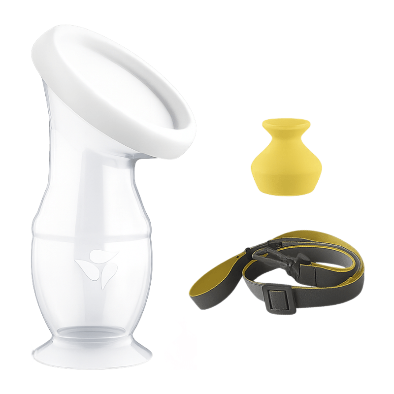 Manual Breast Pump with 24 mm Flex Shield and 150 mL Bottle Stand - Babies Mall