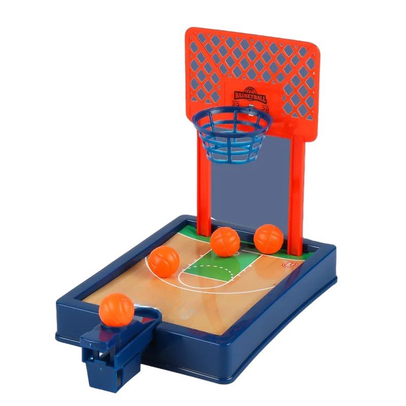 Manual Mini Basketball Game - Compact, and Engaging - Babies Mall