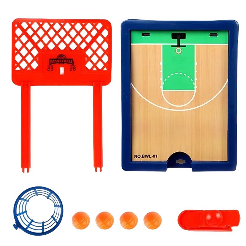 Manual Mini Basketball Game - Compact, and Engaging - Babies Mall