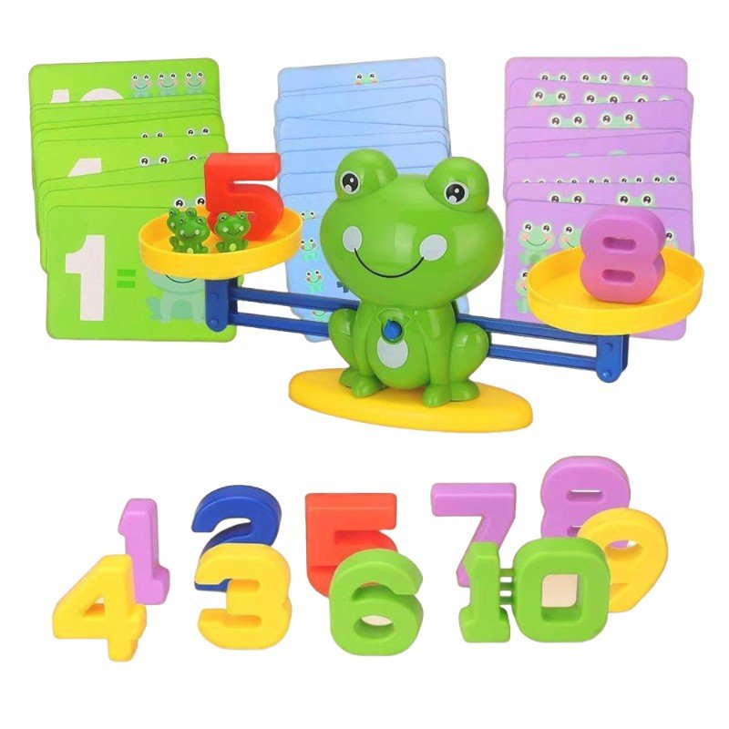 Math Balance Toy for Learning Numbers, Colors, and Counting - Babies Mall