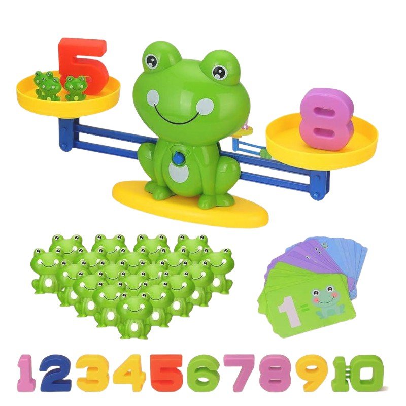 Math Balance Toy for Learning Numbers, Colors, and Counting - Babies Mall