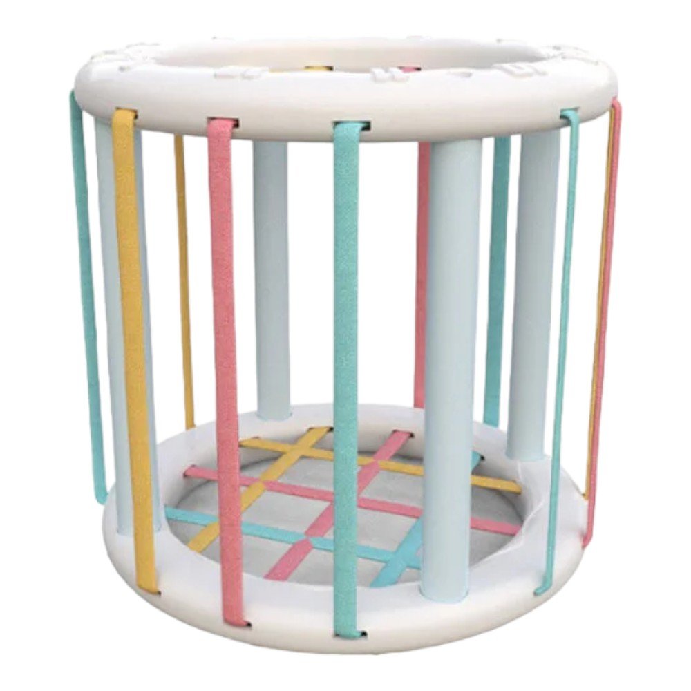 Montessori Baby Shape Sorter with Sensory Bin and Textured Blocks - Babies Mall