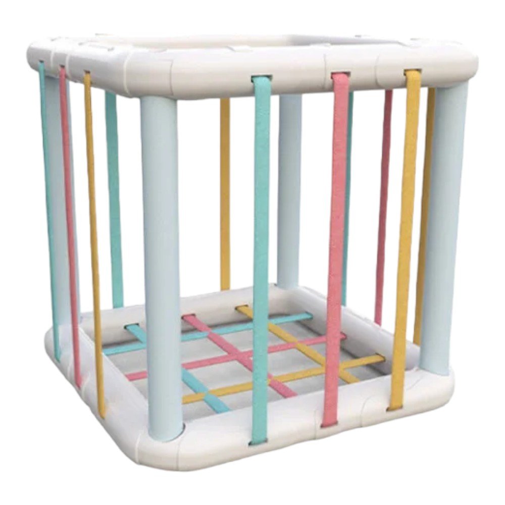 Montessori Baby Shape Sorter with Sensory Bin and Textured Blocks - Babies Mall