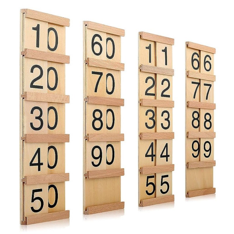 Montessori Seguin Boards – Hands - On Number Learning & Counting - Babies Mall