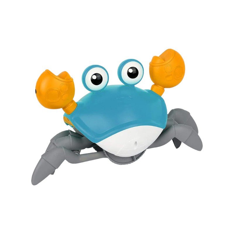 Motion - Sensing Crawling Crab – LED Lights, Music & USB Rechargeable - Babies Mall