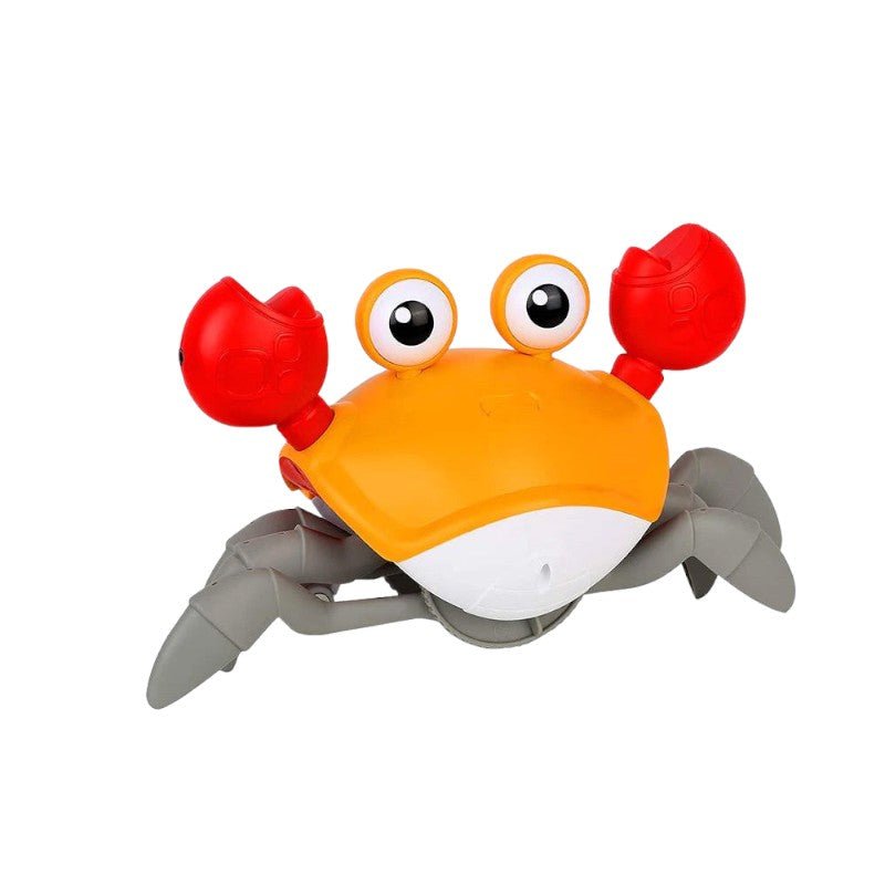 Motion - Sensing Crawling Crab – LED Lights, Music & USB Rechargeable - Babies Mall