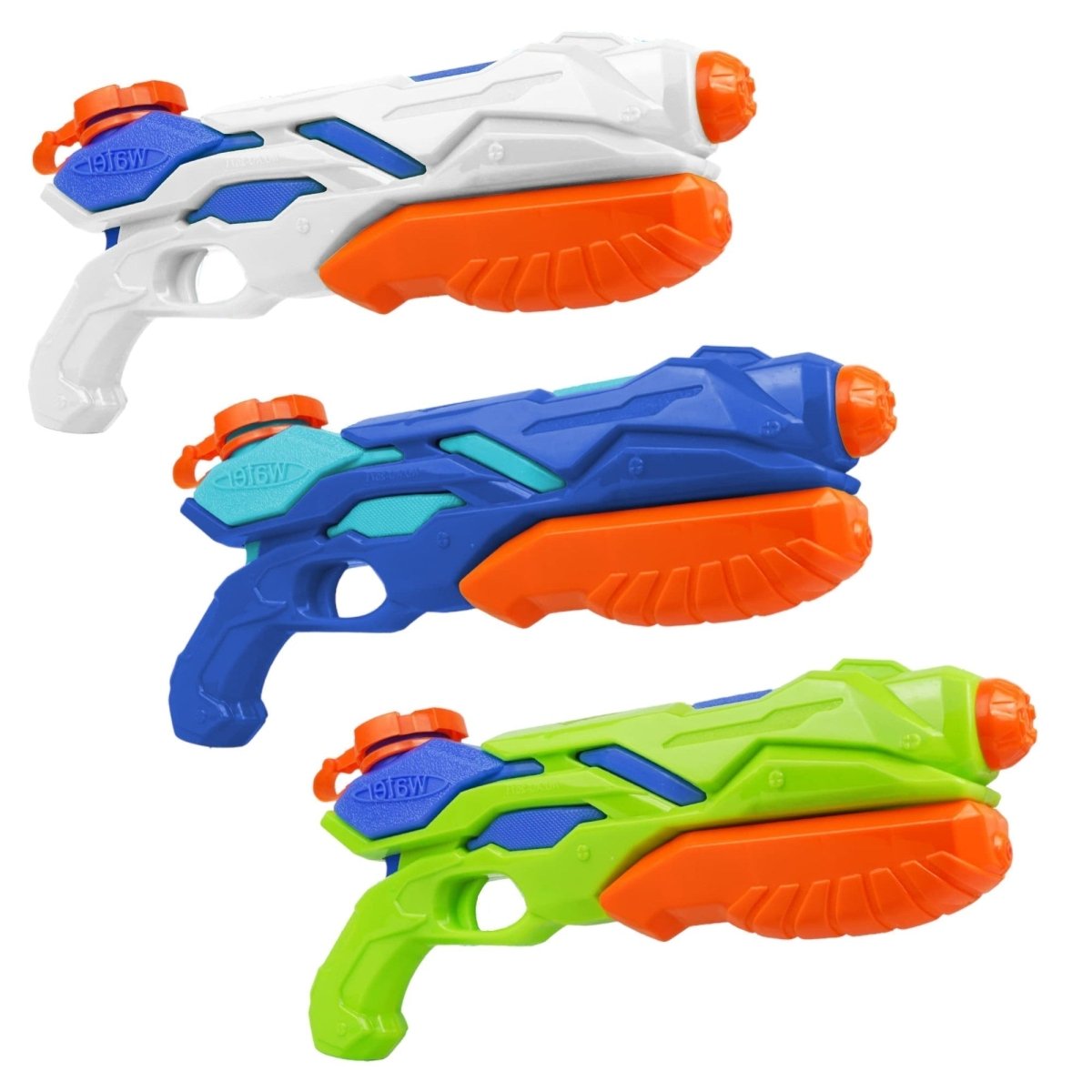 Multicolor 750ml Water Gun Set of 3, 6 - 10m Range - Babies Mall