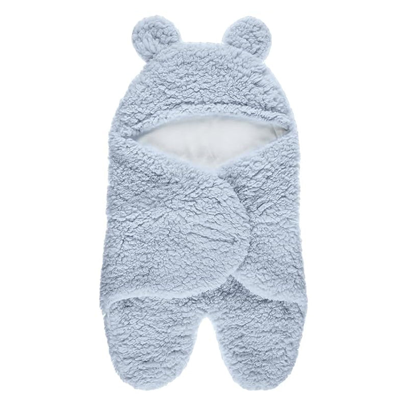 Plush Wrap Colored Blanket with Cotton Lining for Babies Ages 0–2 - Babies Mall