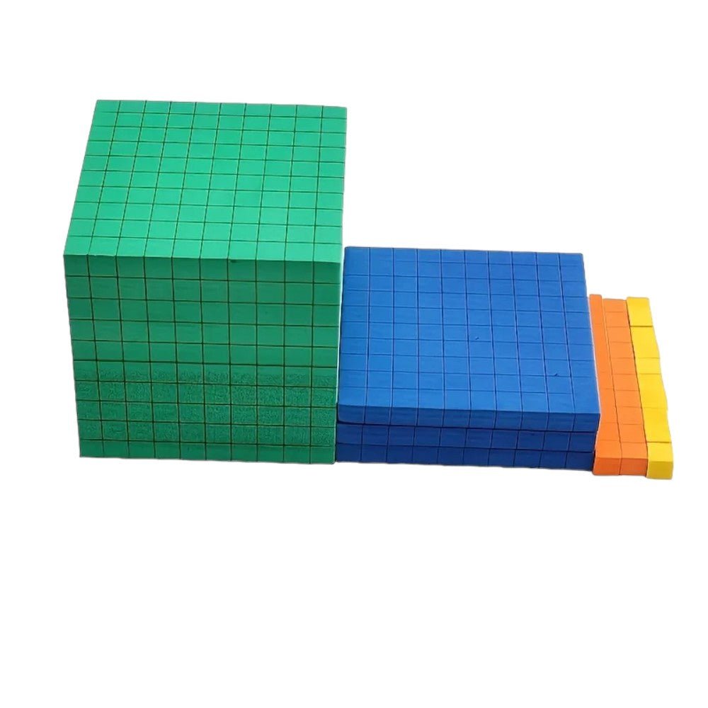 Precision - Engineered Interlocking Math Cubes for Structured Learning - Babies Mall