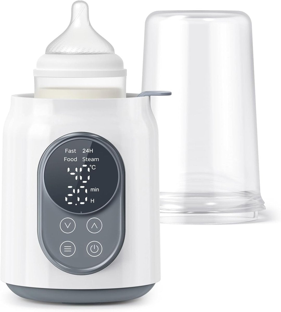Rapid 6 - in - 1 Bottle Warmer with Smart Temp Control & Timer, 220V - Babies Mall