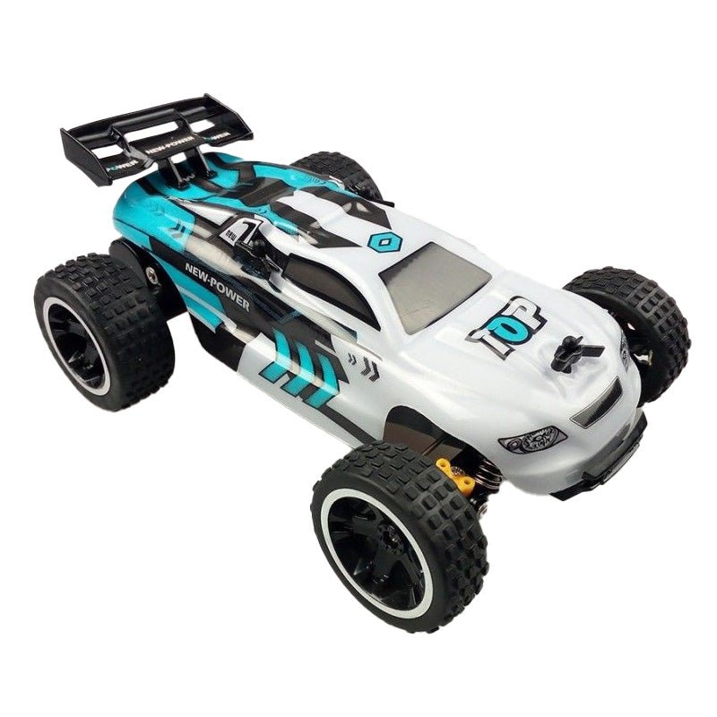 RC Off - Road Car with USB Rechargeable Battery & All - Terrain Tires - Babies Mall