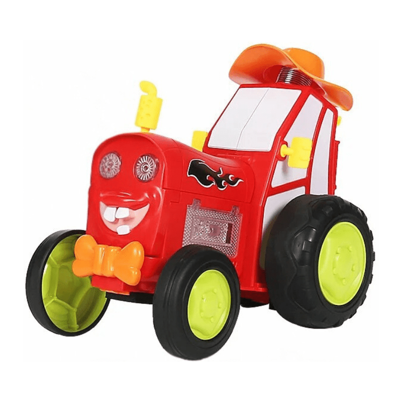 Remote Control Jumping Stunt Car – RC Car with Lights and Music - Babies Mall