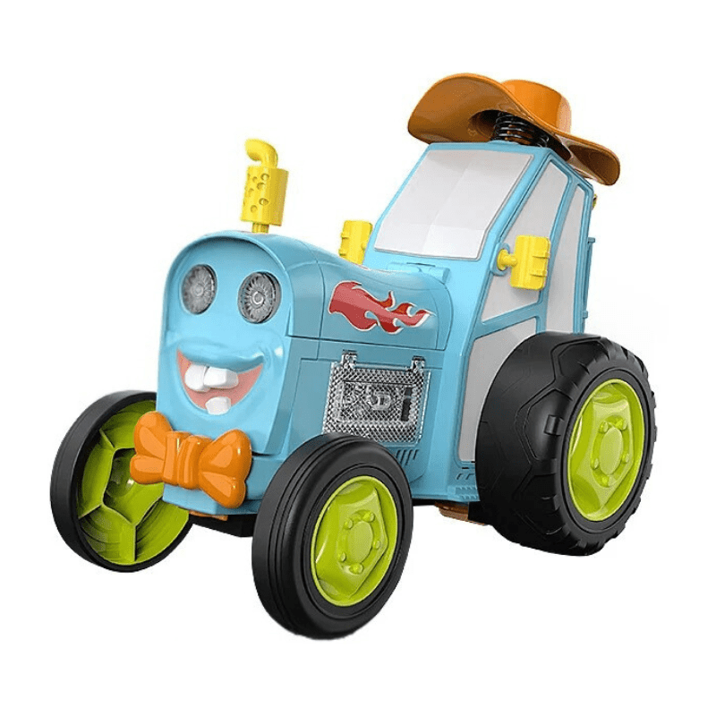 Remote Control Jumping Stunt Car – RC Car with Lights and Music - Babies Mall
