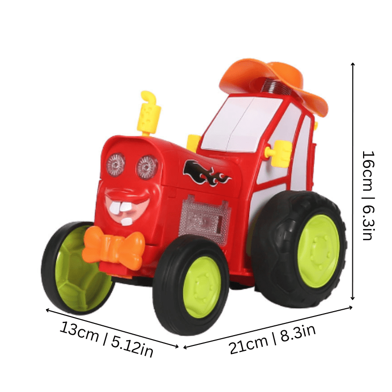 Remote Control Jumping Stunt Car – RC Car with Lights and Music - Babies Mall