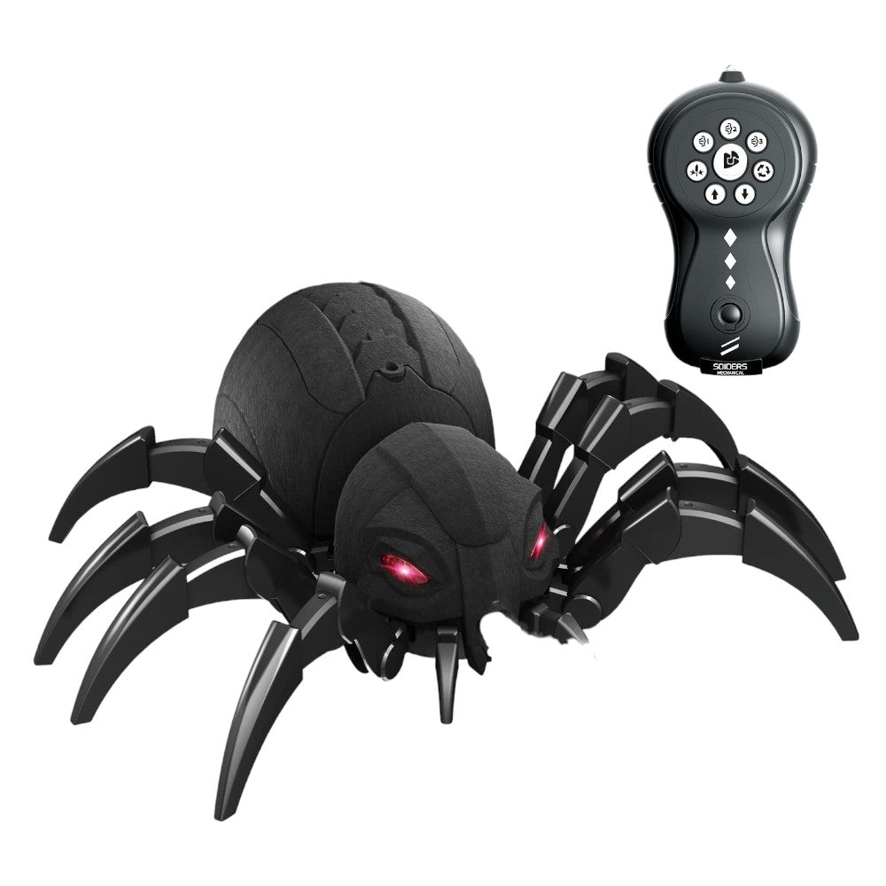 Remote Control Spider Toy with LED, Sounds & Moving Legs - Babies Mall