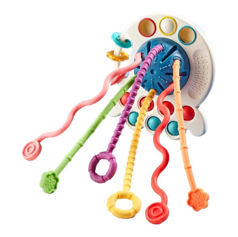 Sensory Toy, Fine Motor Skills, 6 - 18 Months Multicolor - Babies Mall