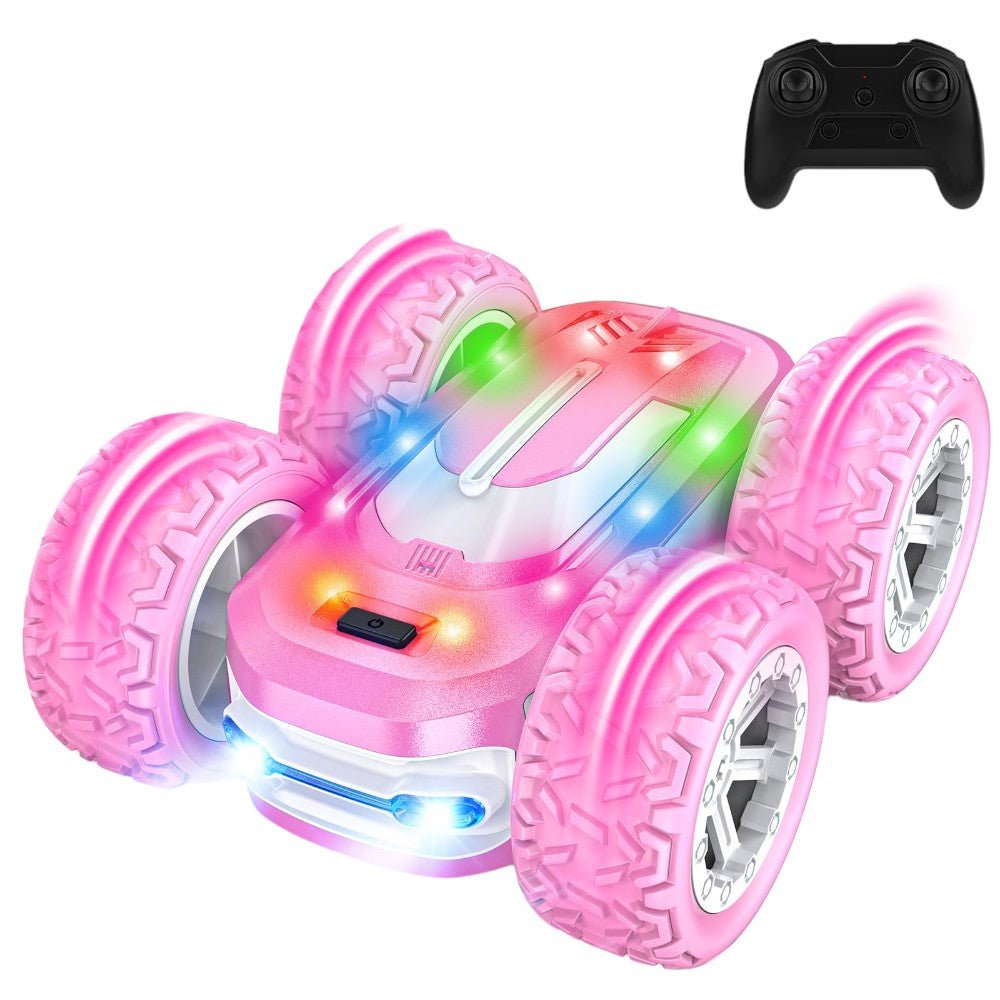Spider Off - Road 4x4 RC Stunt Car – 360° Spins & LED Lights - Babies Mall