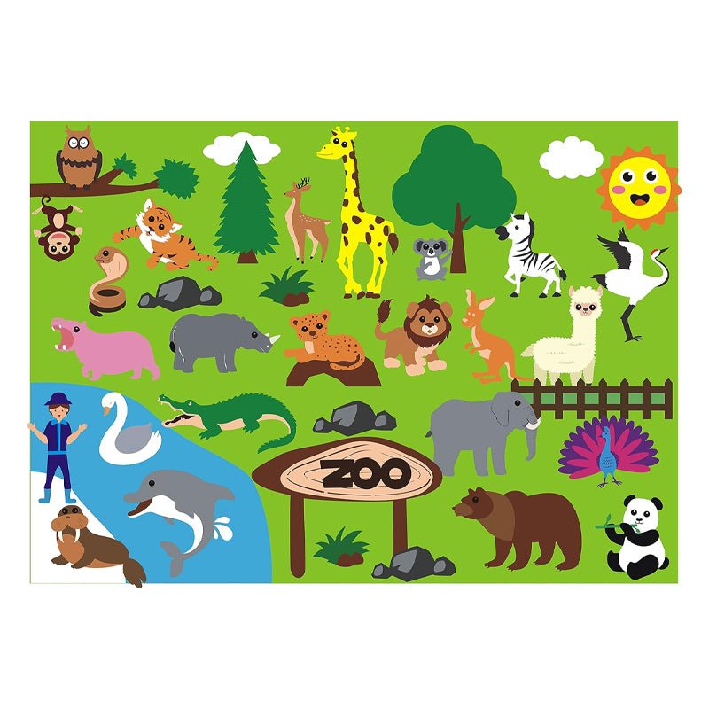 Storyboard Set for Kids, Farm - Themed DIY Reusable Board Activity - Babies Mall