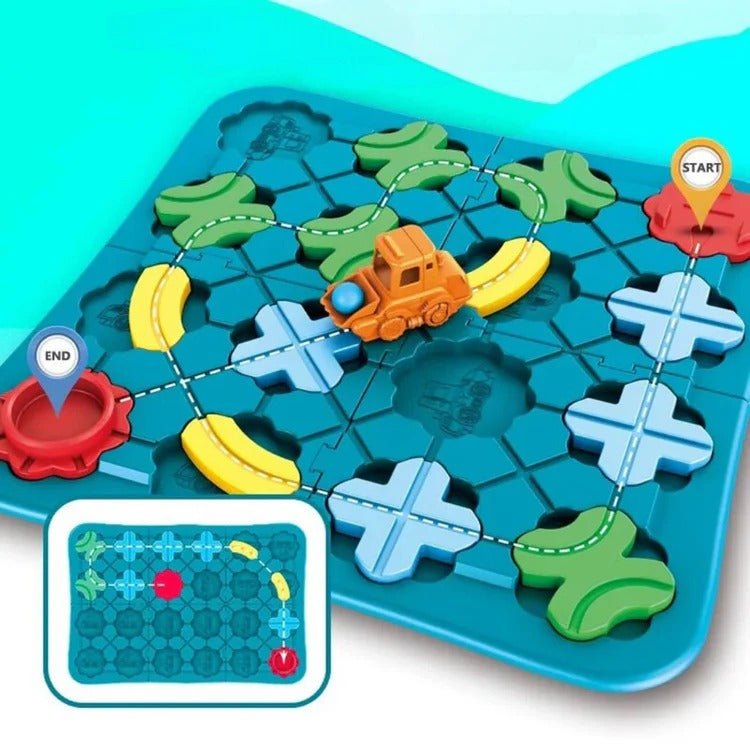 Street Puzzle Toy With 118 Challenges for Logical Thinking Practice - Babies Mall