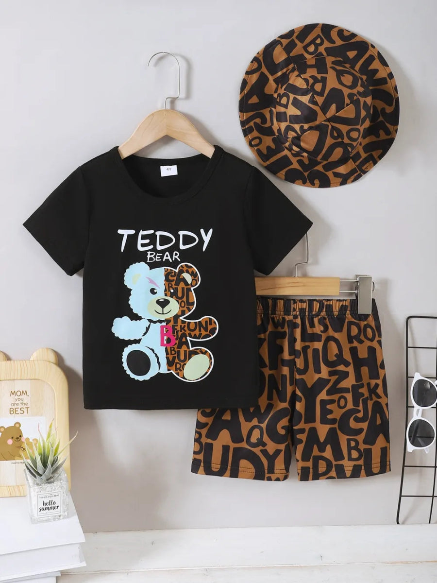 Three - Piece Kids Outfit Set for Daily Casual Wear - Babies Mall
