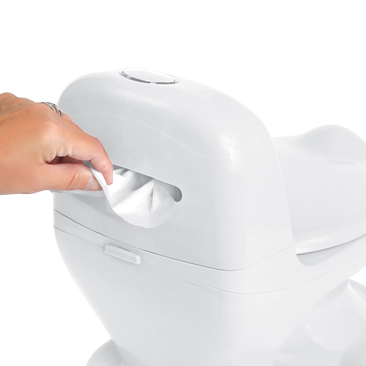 Toddler Potty with Real Flush Sound Includes Batteries 18+ Months - Babies Mall