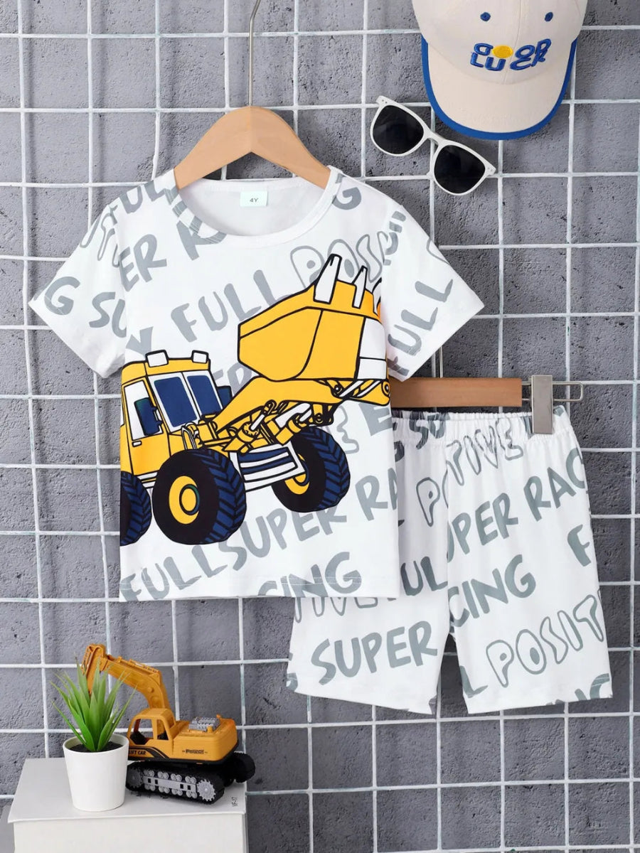 Two - Piece Toddler Outfit with Stretch Fabric - Babies Mall