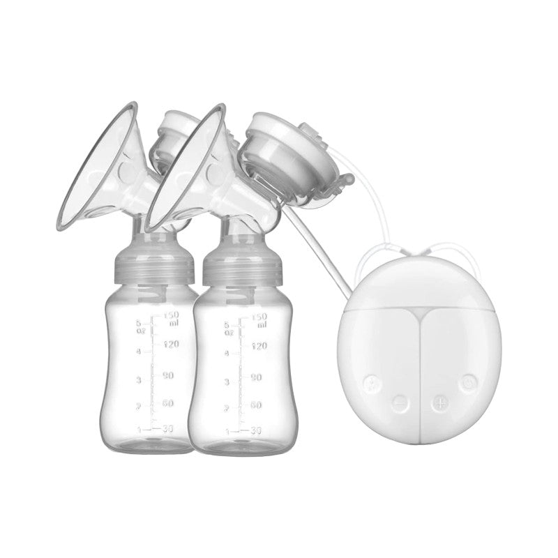USB Electric Double Breast Pump 3 Colors, Low Noise, Portable - Babies Mall