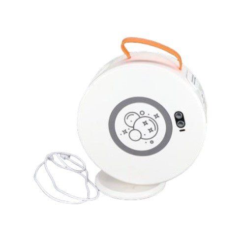 USB Rechargeable 360° Rotating Bubble Machine with Removable Tank - Babies Mall