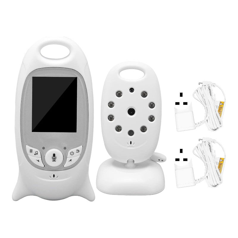 Video Baby Monitor 2 Inch Screen, Night Vision, Temperature Sensor - Babies Mall