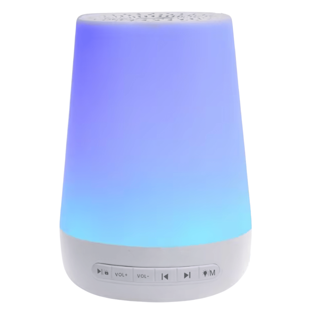 White Noise Machine 34 Sounds, App Control, Night Light, Wake - Up Timer - Babies Mall
