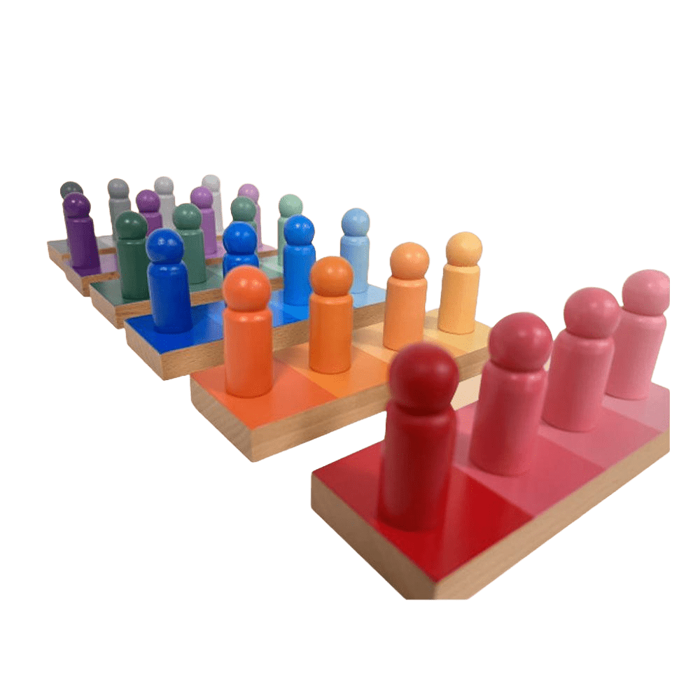 Wooden Color - Matching Puzzle – Durable, Educational & Precise - Babies Mall