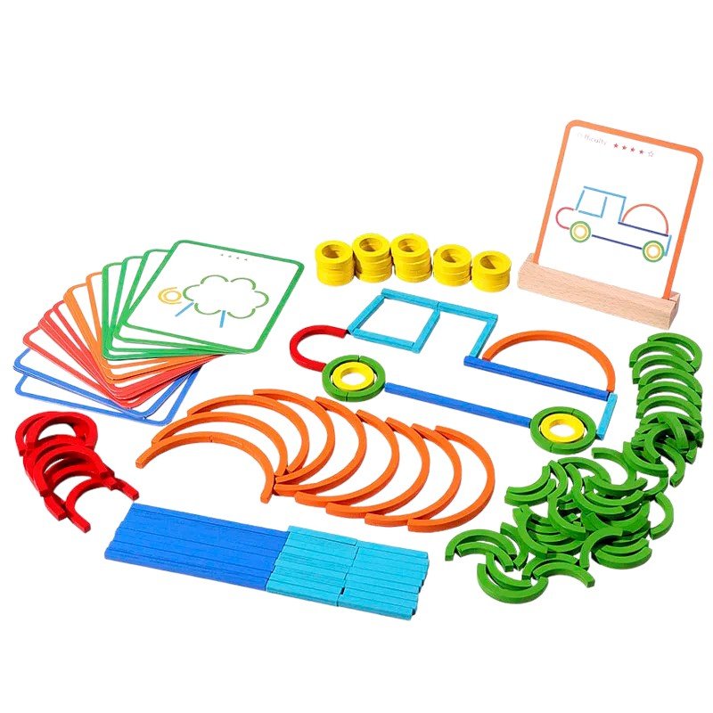 Wooden Educational Puzzle Game for Kids, Interactive Learning Toy - Babies Mall