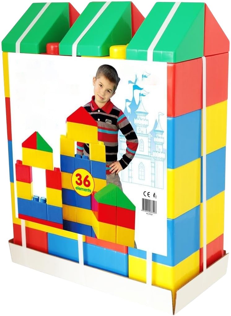 XXL Interlocking Building Blocks Large - Scale Modular Construction - Babies Mall
