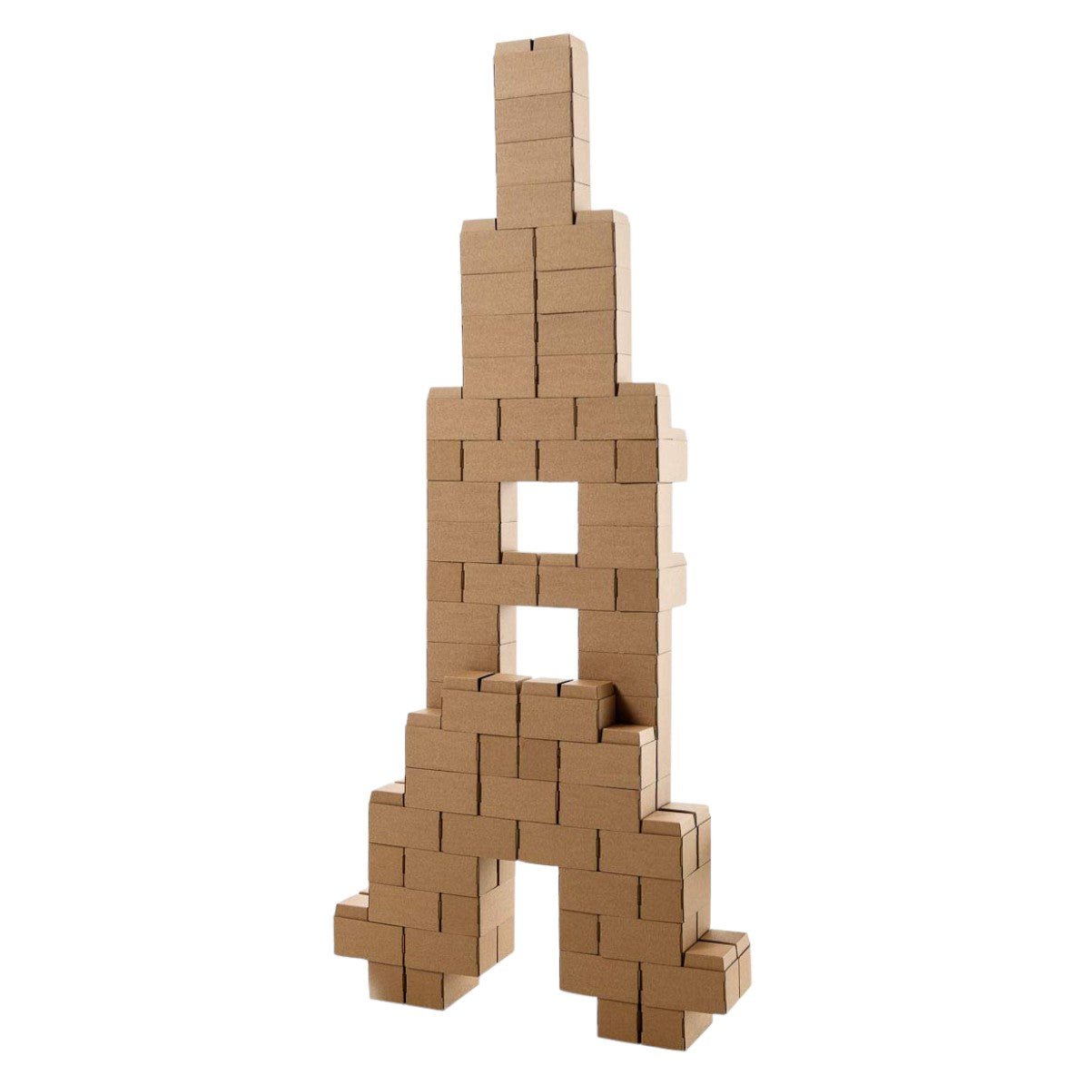 XXL Stackable Cardboard Blocks – Different Sets of Interlocking Bricks - Babies Mall